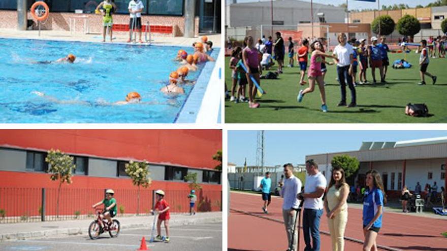 900 niños participan en una jornada multideportiva en La Carlota