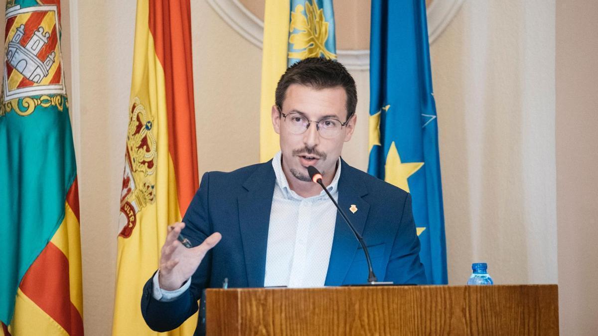 El edil de Vox en el Ayuntamiento de Castelló, Alberto Vidal.