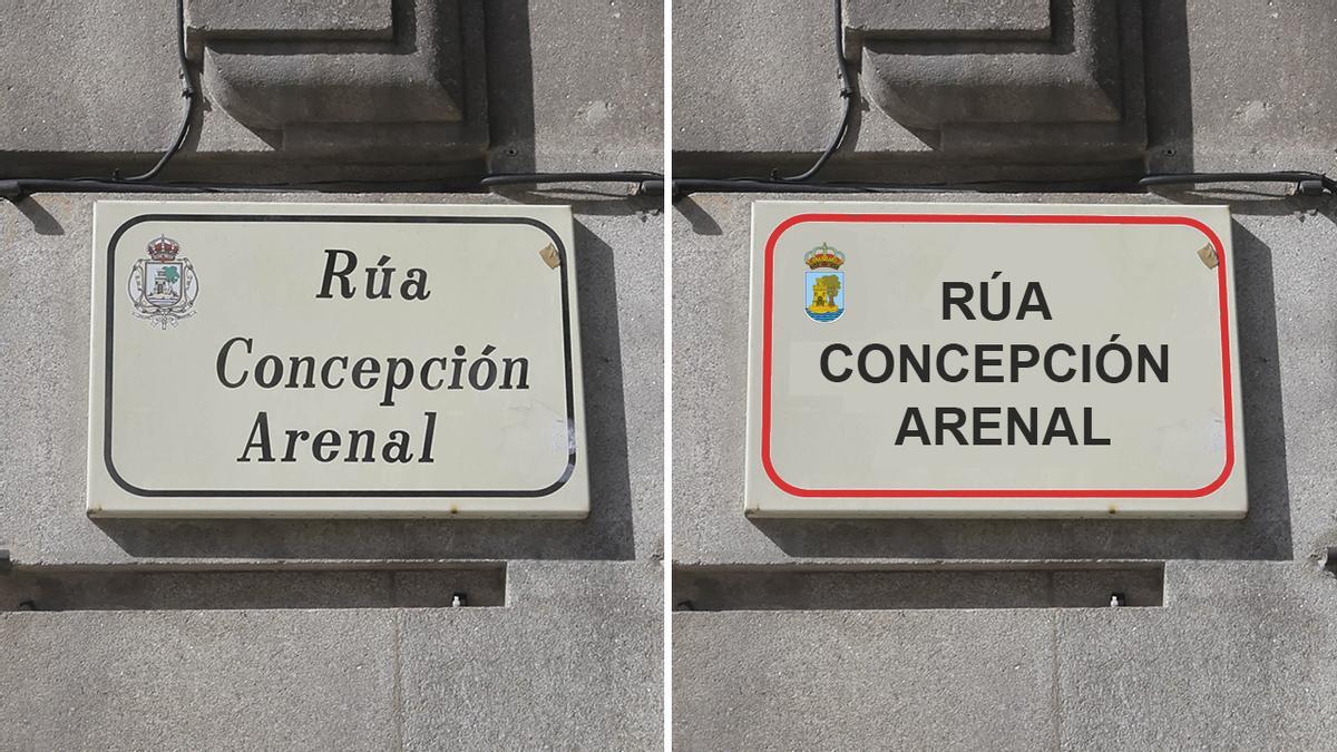 El cambio de una placa a otra.
