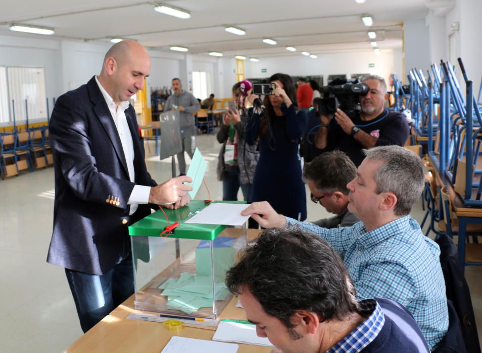 Las elecciones andaluzas, en imágenes