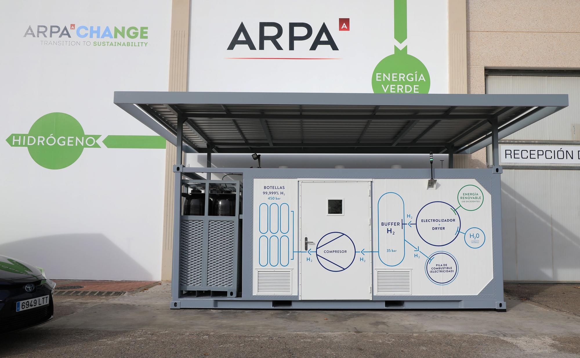 La primera compañía aragonesa que ofrece servicios de hidrógeno energético