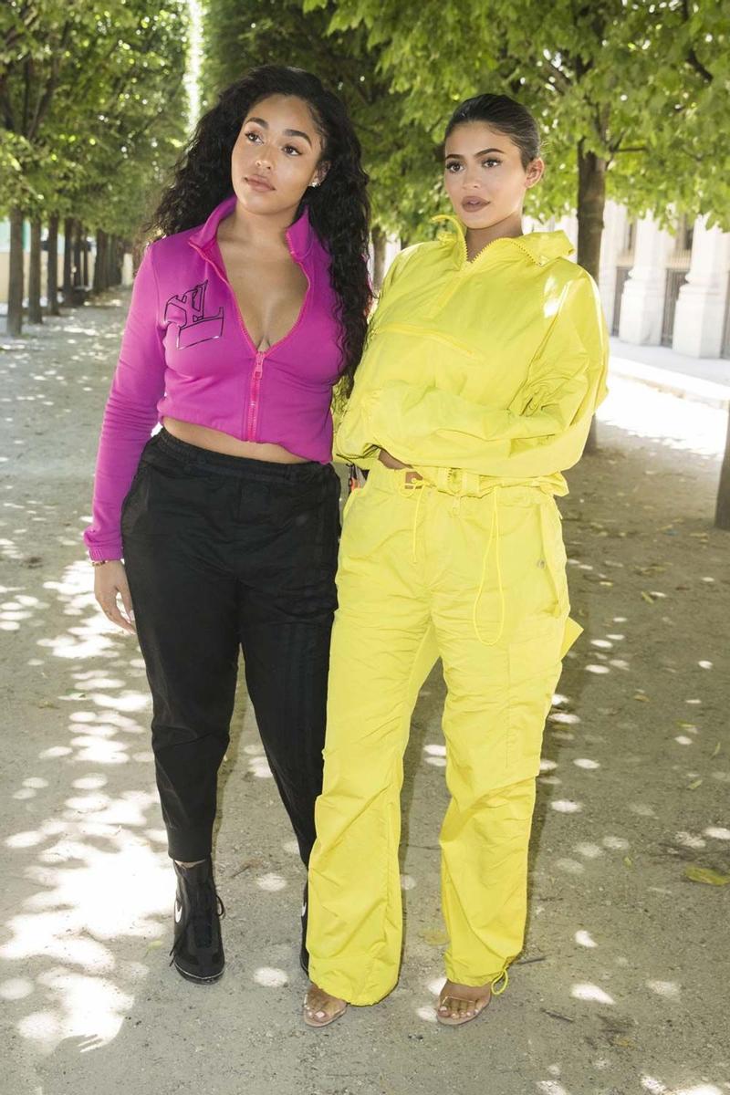 Kylie Jenner y Jordy Woods, juntas antes del desfile de Louis Vuitton en París