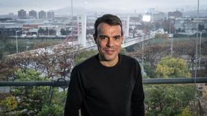 David F. de Arriba, profesor de Historia en el instituto Can Peixauet de Santa Coloma.