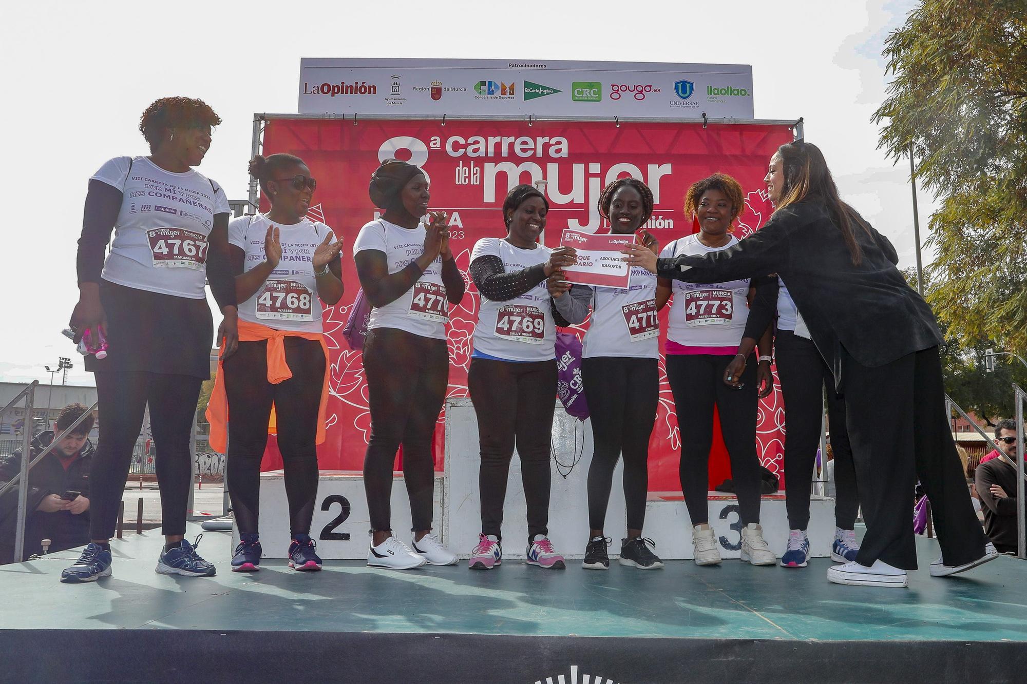 Carrera de la Mujer Murcia: Entrega de premios