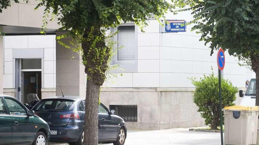 Exterior de la oficina de denuncias de la avenida do Porto.