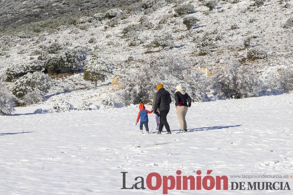 Descubre dónde queda acumulación de nieve en la Región de Murcia