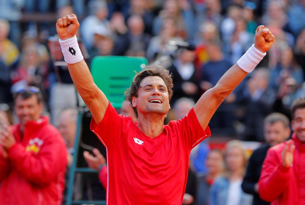 Copa Davis: David Ferrer - Philipp Kohlschreiber