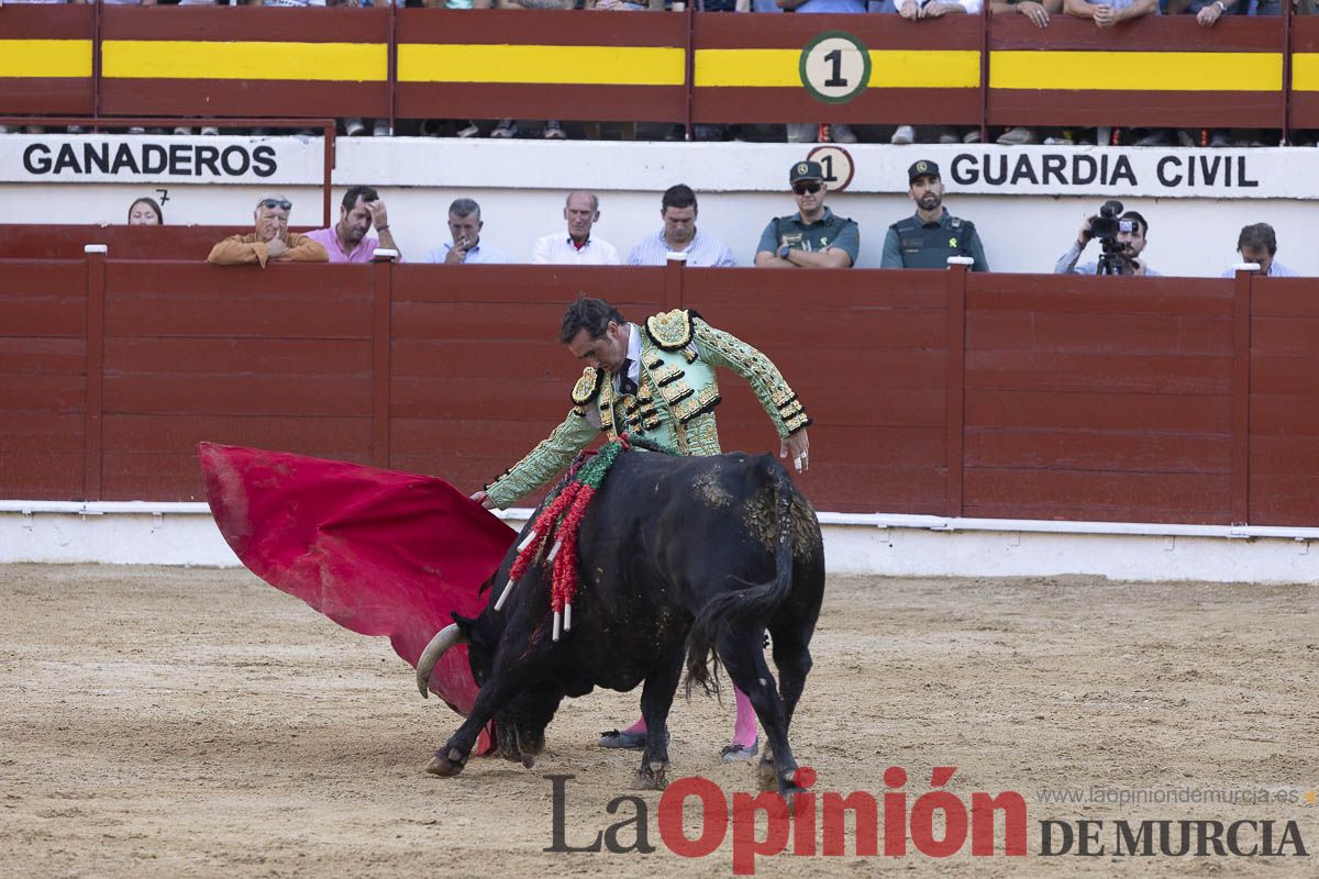Corrida de toros en Abarán (El Fandi, Emilio de Justo, El Payo)