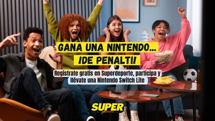 Regístrate en nuestra web y gana una Nintendo Switch Lite con SUPER