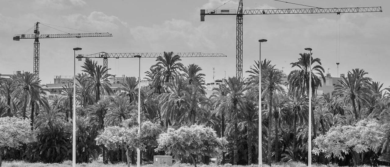 Las grúas de la construcción han vuelto al paisaje urbano de la provincia, tras la etapa de crisis.