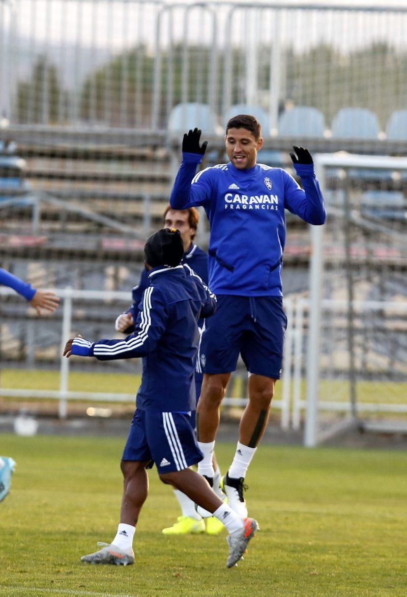 Entrenamiento del 15 de noviembre del Real Zaragoza