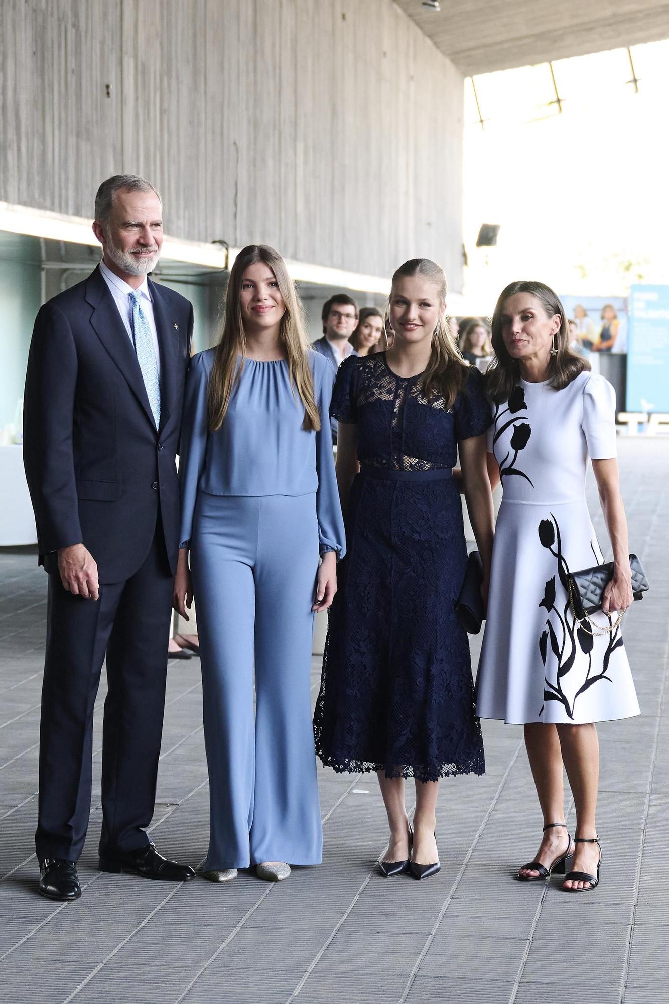 La Familia Real en los Premios Princesa de Girona.