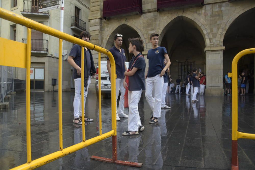 La tronada, ajornada per la pluja