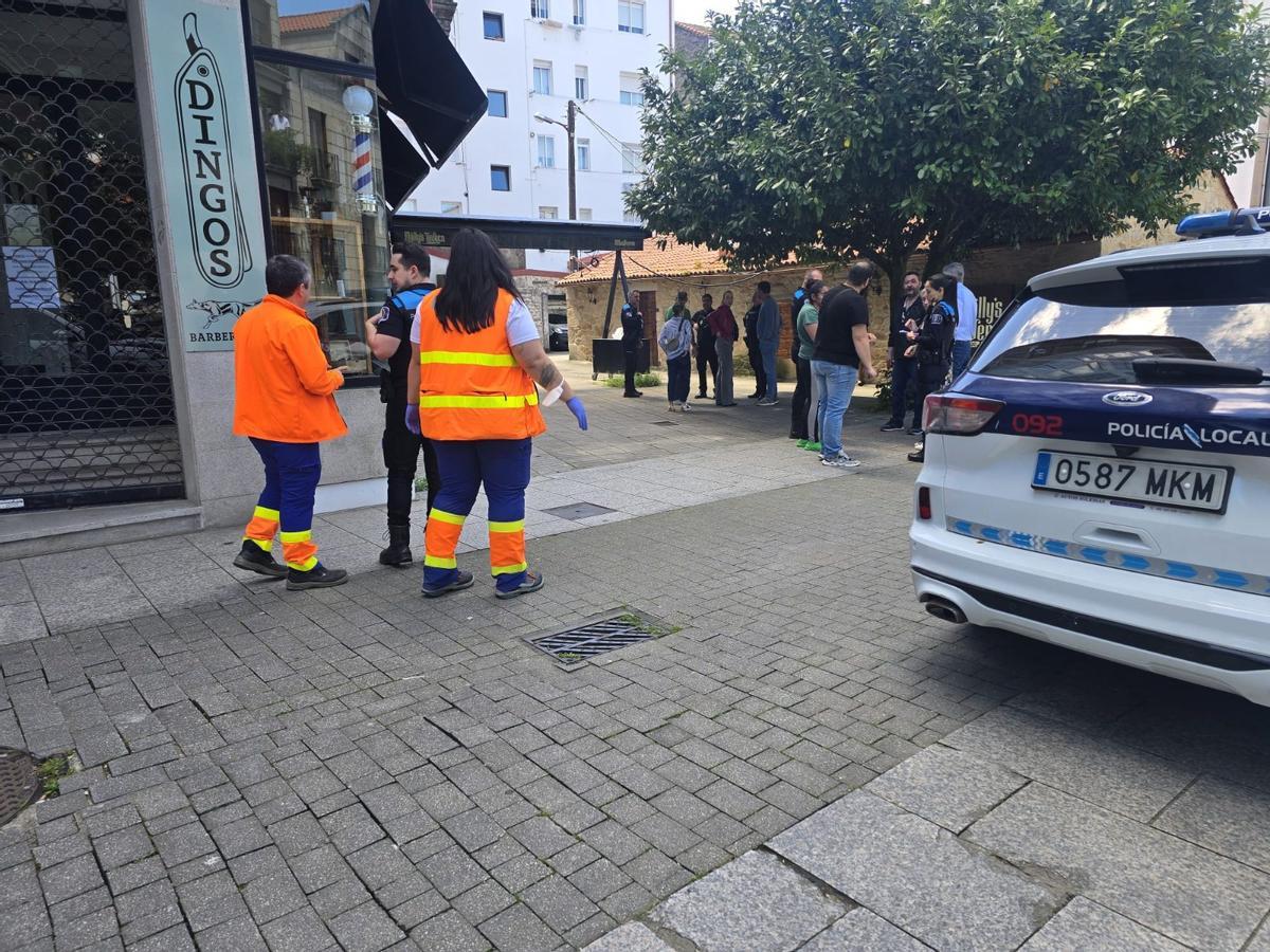 Una pelea por la bajante de un edificio se salda con tres heridos, en ...
