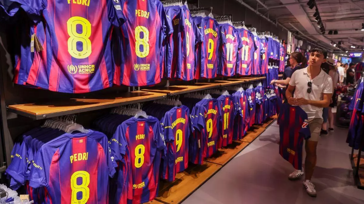 Récord de ventas de la nueva camiseta del Barça