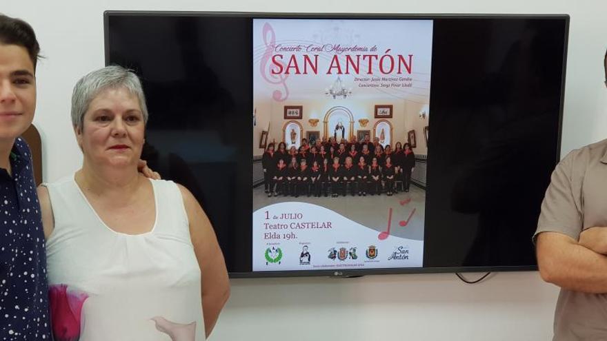 El coro de la Mayordomía de San Antón organiza un concierto benéfico