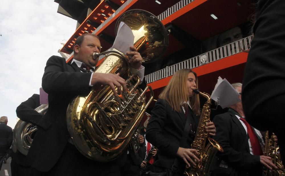 El pasodoble 'Els Poblets' suena en Mestalla