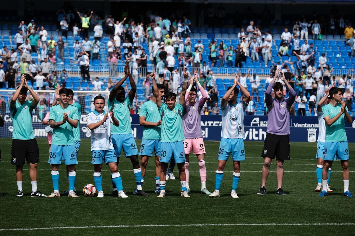 Primera RFEF | Málaga CF - CF Intercity, en imágenes