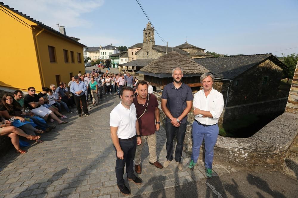 Celebración en Los Oscos del premio "Pueblo ejemplar de Asturias" 2016