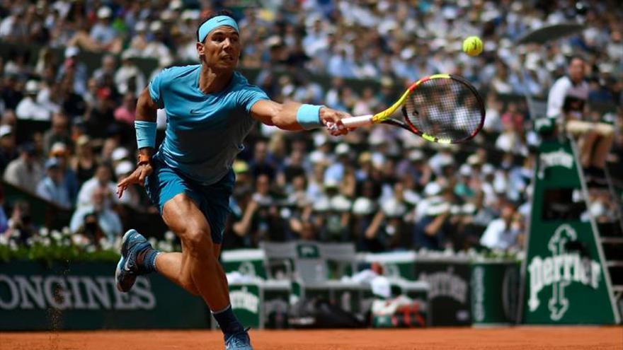 Nadal se regala una exhibición frente a su «amigo» Gasquet