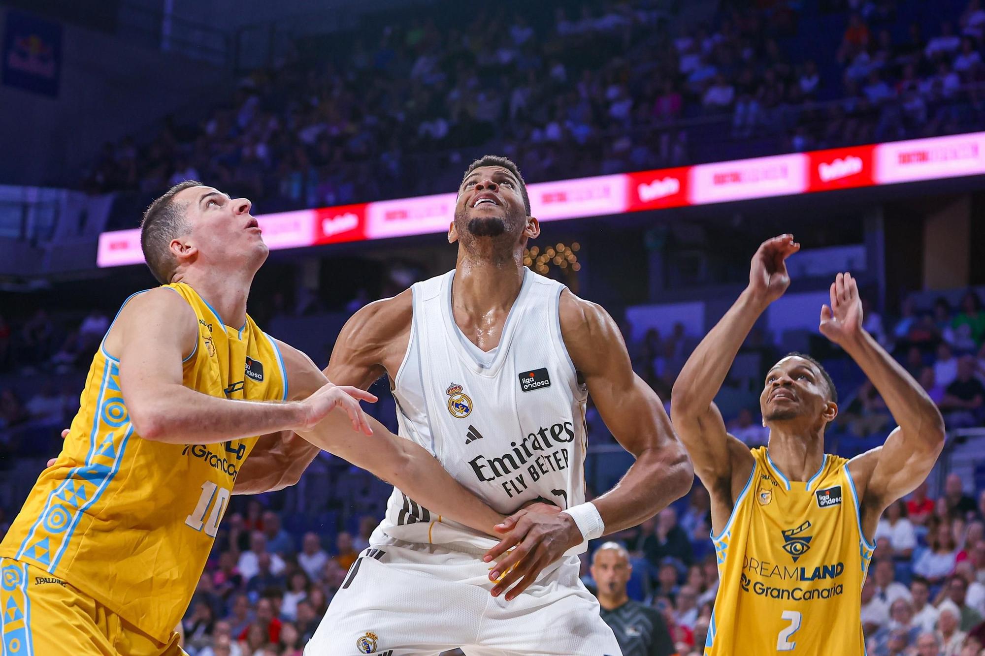 Galería del debut liguero del CB Gran Canaria ante el Real Madrid