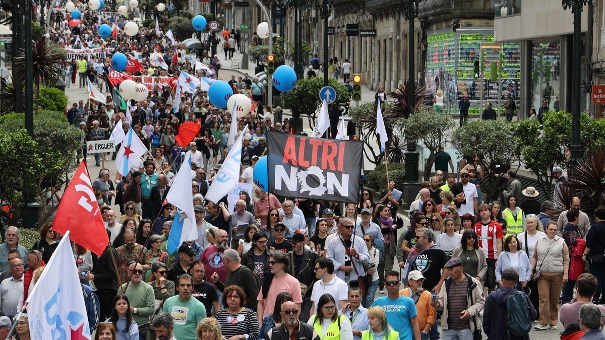 CIG 1-M GALICIA | Cambio de planes en el 1-M: la CIG traslada a Lugo su acto central en respuesta a las «actitudes golpistas e antidemocráticas» que ven en la moción de censura