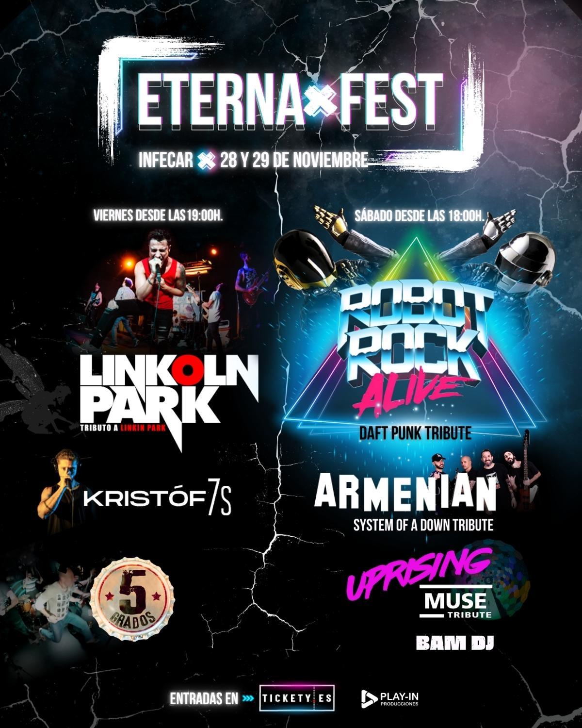 Cartel de Eterna Fest 2025.