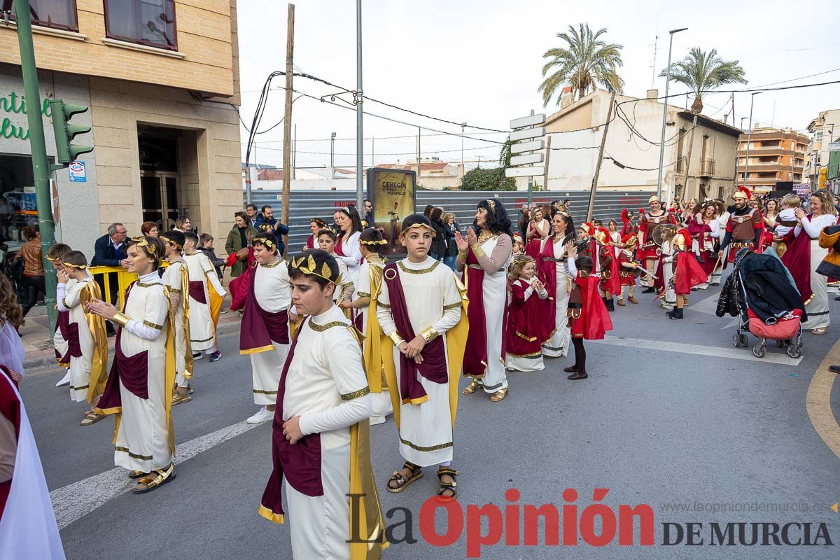 Los niños toman las calles de Cehegín en su desfile de Carnaval