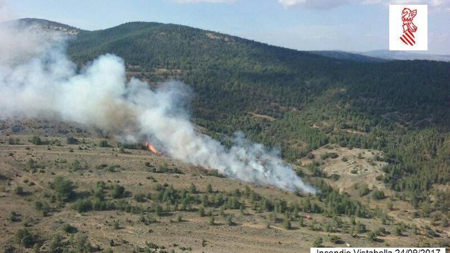 Controlado el incendio de Penyagolosa