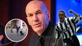 Zinédine Zidane: "Davids me pedía que jugara en las calles después de entrenar para hacer feliz a los niños. Yo me negaba, pero me convenció"