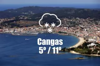 El tiempo en Cangas: previsión meteorológica para hoy, viernes 23 de enero