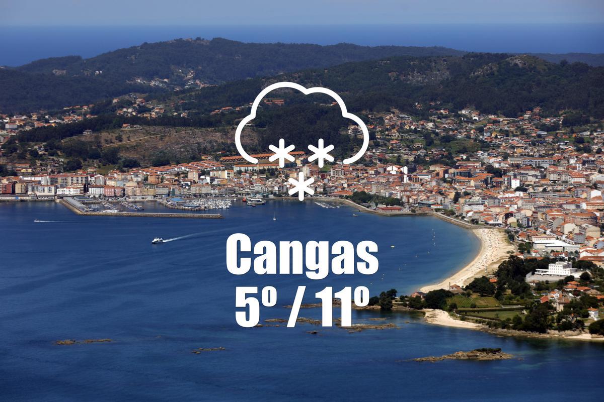El tiempo en Cangas: previsión meteorológica para hoy, viernes 23 de enero