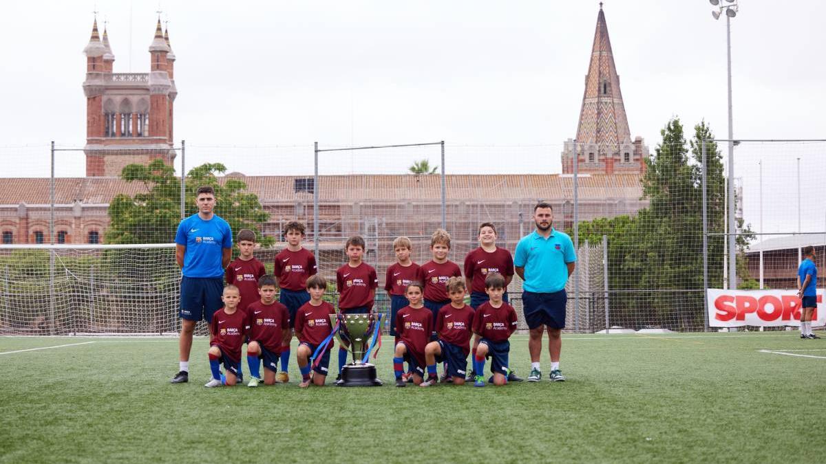 Los equipos de la cuarta semana del Campus Barça Academy