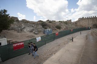 Inicio de las obras en el Castillo de Sagunt