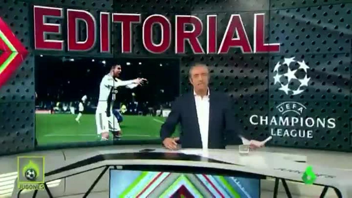 La defensa a ultranza de Pedrerol a Cristiano Ronaldo frente a la UEFA