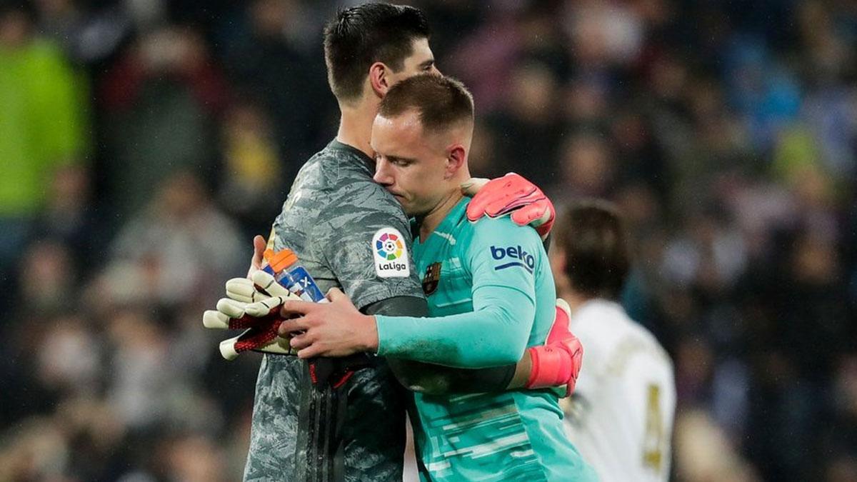 Ter Stegen y Courtois serán protagonistas en el clásico