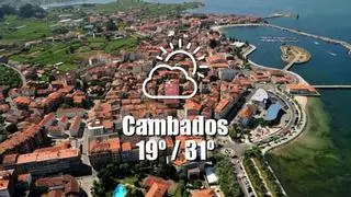 El tiempo en Cambados: previsión meteorológica para hoy, lunes 17 de agosto