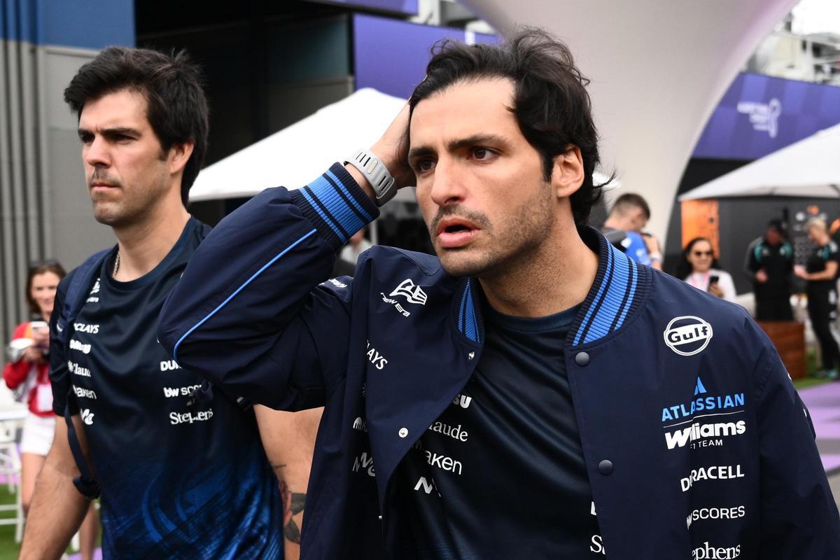 Carlos Sainz atraviesa un momento difícil con Williams