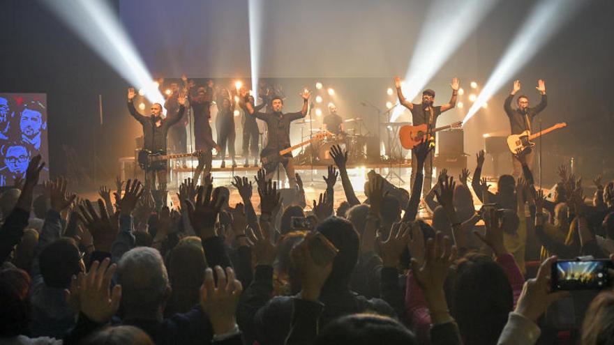 Gossos en el concert de comiat al Kursaal, el 2018