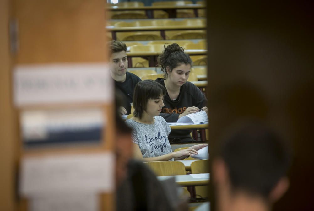 En la Universidad de Alicante se han examinado 3.494 estudiantes