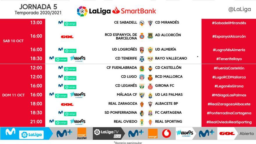 LaLliga passa el Leganés-Girona a diumenge per imposició de la Federació