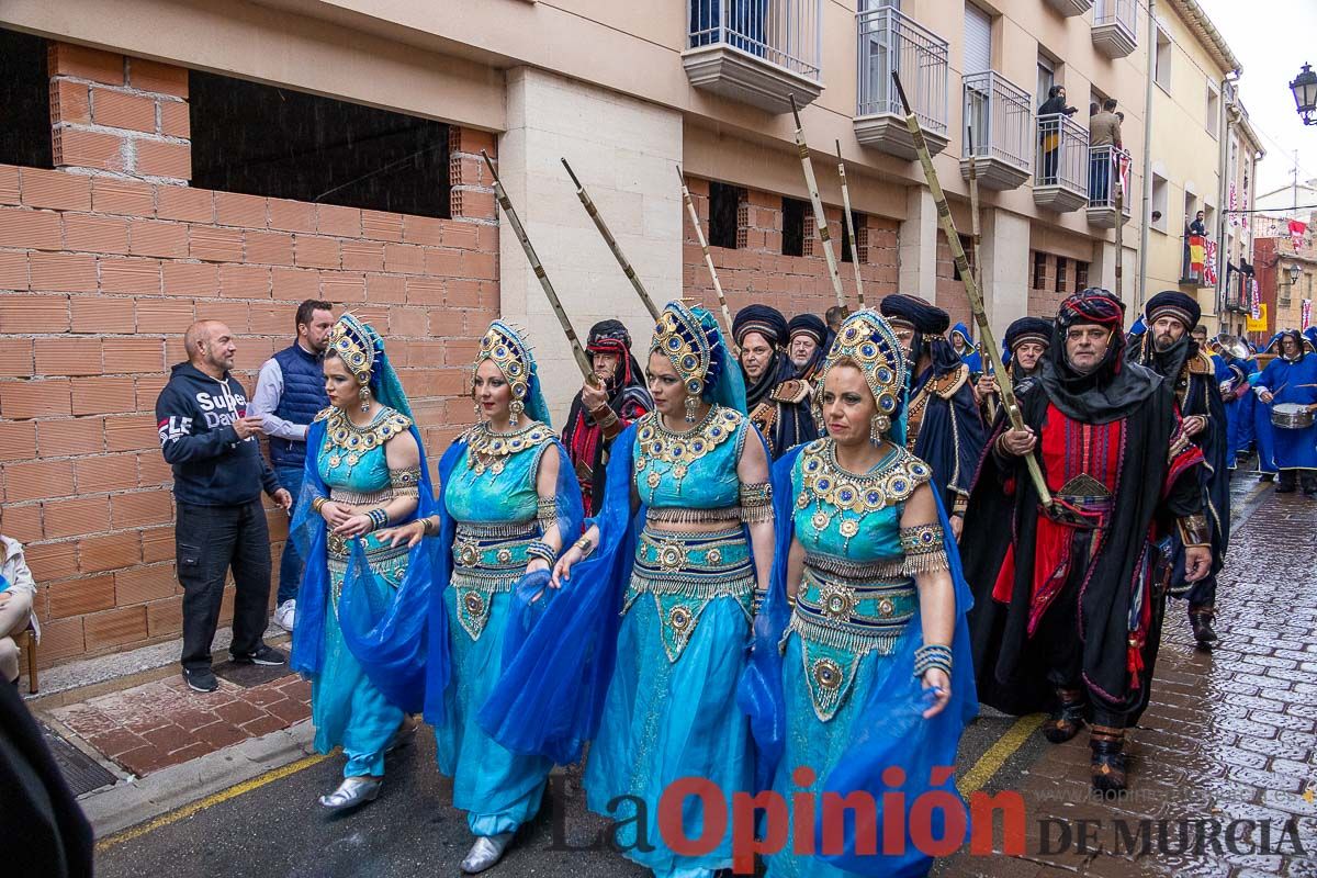 Desfile de Moros y cristianos y parlamento en las Fiestas de Caravaca