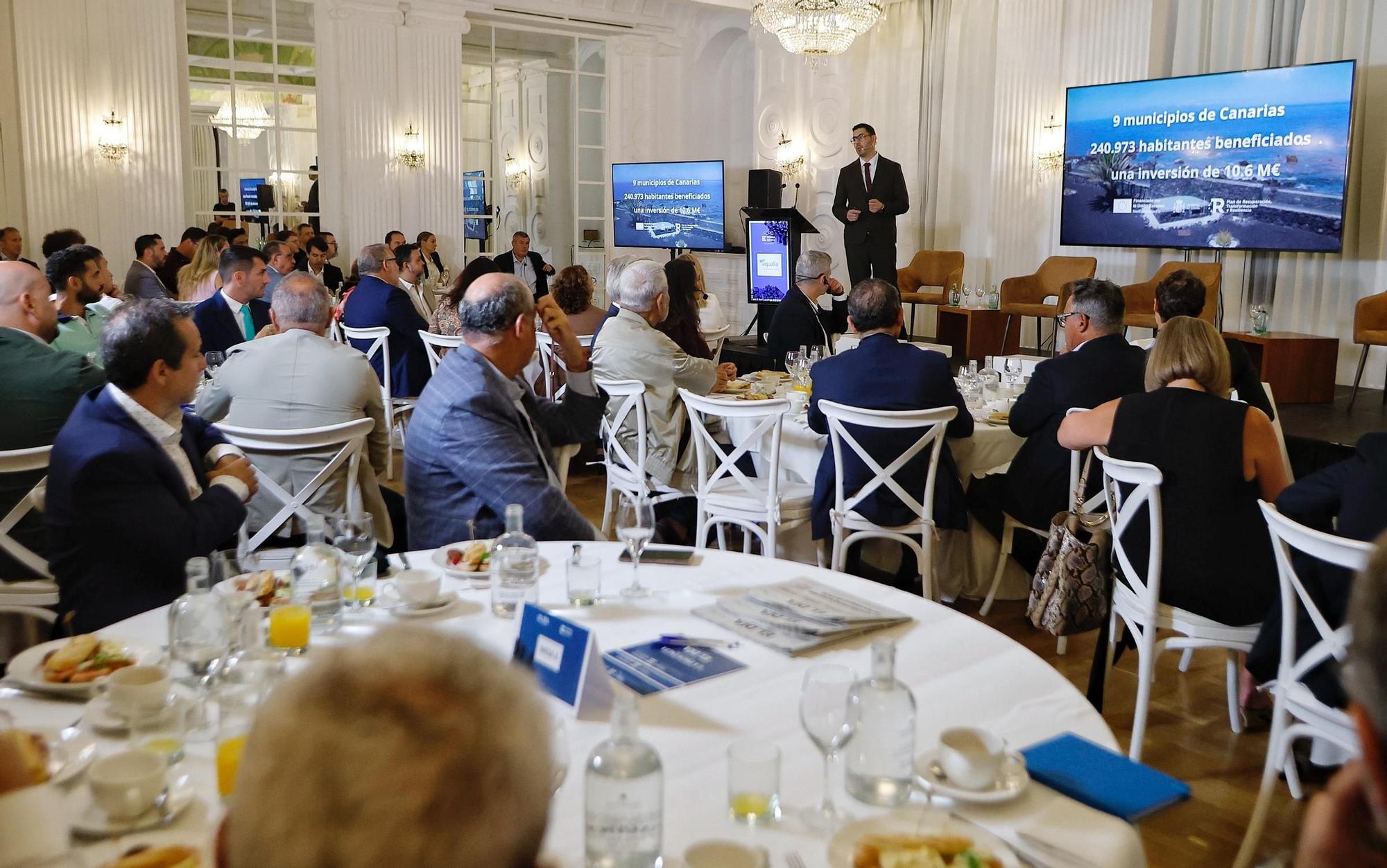 Foro Aqualia en el Hotel Mencey