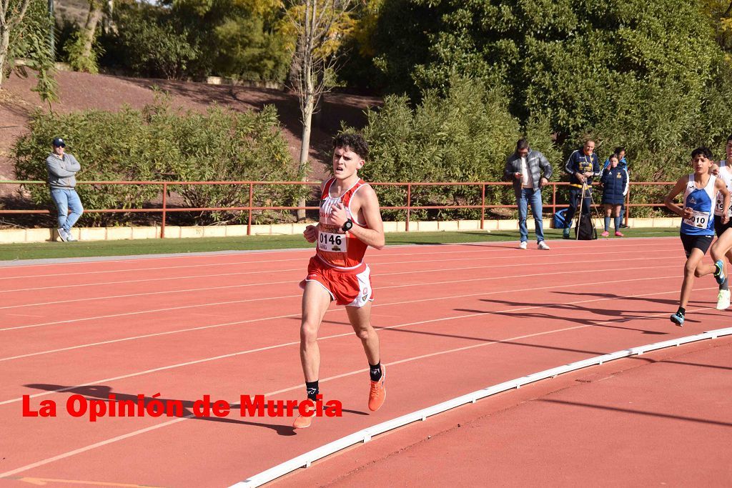 Regional absoluto y sub-23 de atletismo en Lorca (I)