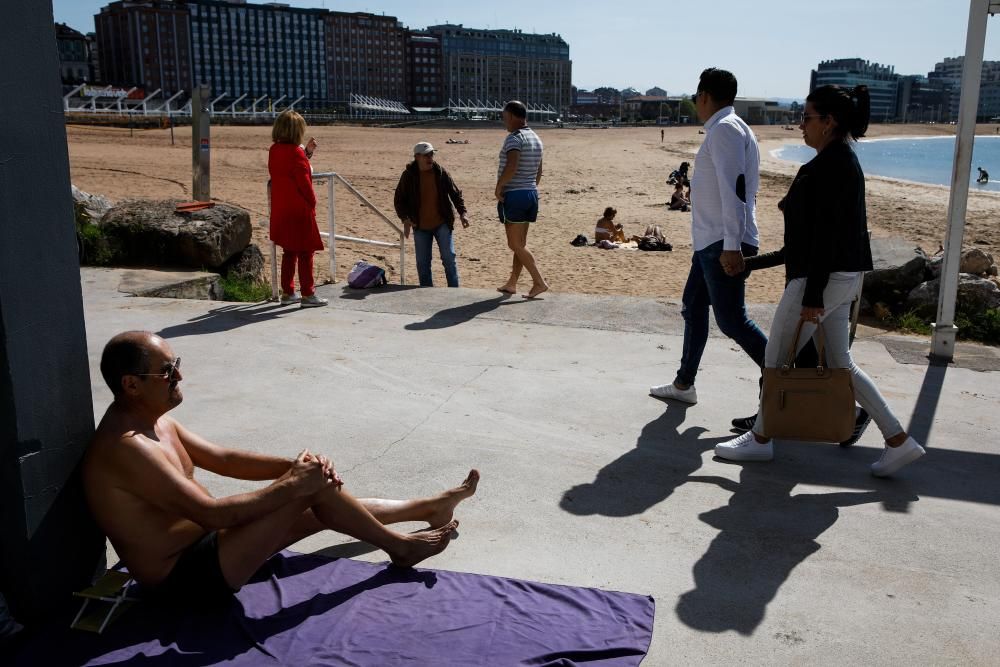 Jornada de soleada en toda Asturias