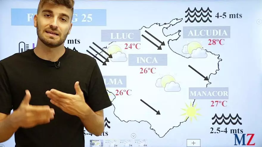 Wetter-Video: Herbststürme ziehen am Wochenende über Mallorca