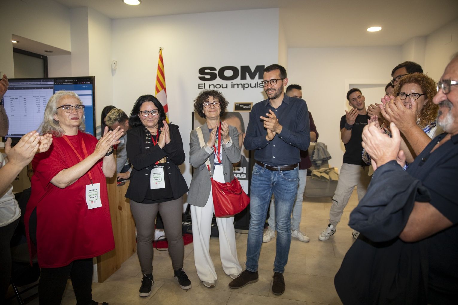 Eleccions municipals a Igualada: les millors imatges de la nit a la capital de l'Anoia