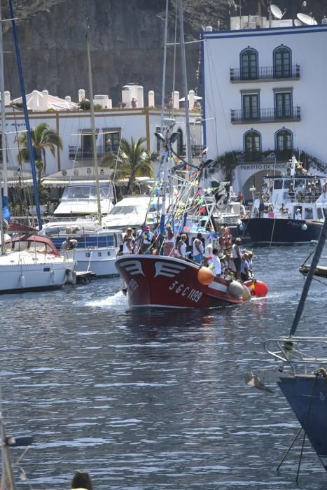 21-07-19 GRAN CANARIA. PUERTO DE ARGUINEGUIN-PUERTO DE MOGAN. MOGAN. Procesión marítima de la Virgen delCarmen desde el Puerto de en Arguineguín hasta el Puerto de Mogán.Fotos: Juan Castro  | 21/07/2019 | Fotógrafo: Juan Carlos Castro