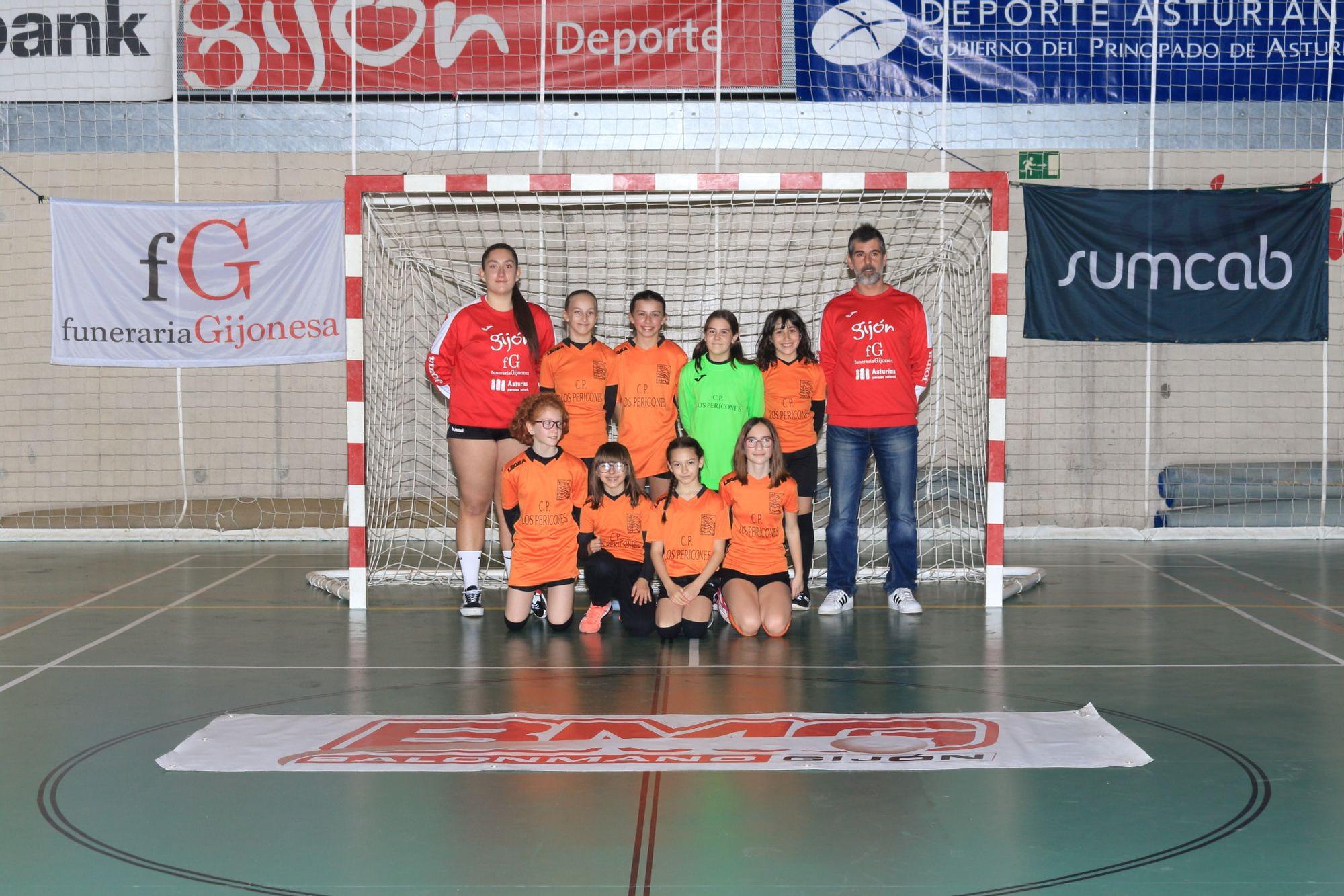 Estos son los equipos del Balonmano Gijón