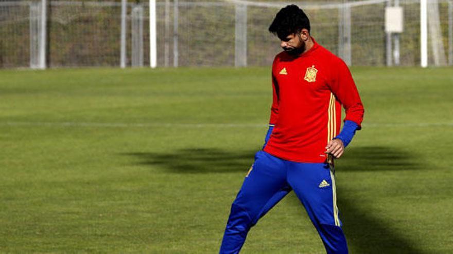 Diego Costa se ausenta por segundo día del entrenamiento